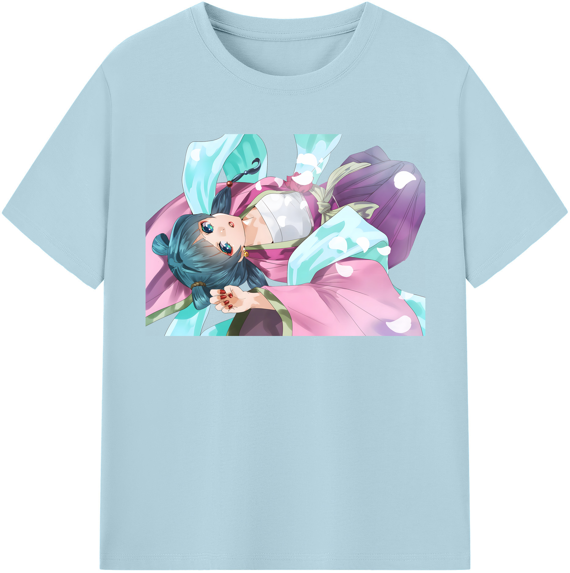 （画像用） 薬屋のひとりごと The Apothecary Diaries 綿100％半袖Tシャツ（フロントプリント）